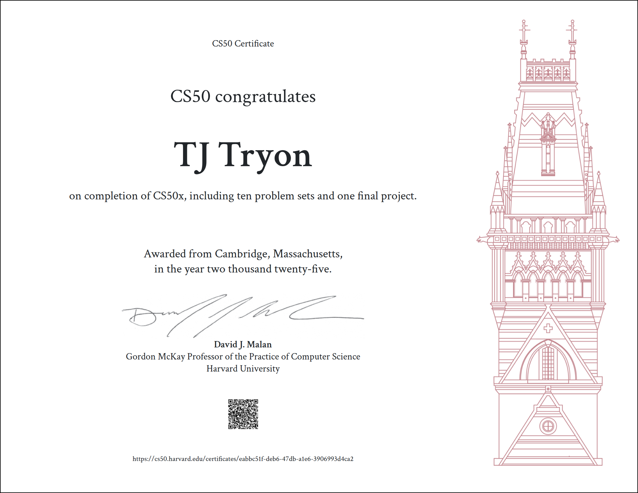 Completed: Harvard CS50x Intro to Programming Styles